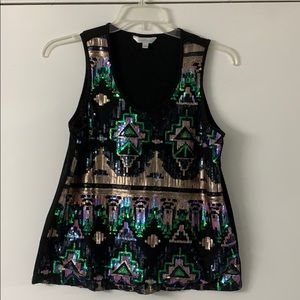 Charming Charlie sequin top